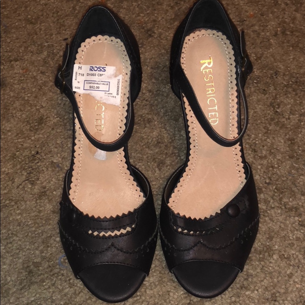 Black heels